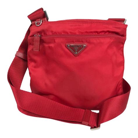 prada nylon mini bag red|prada nylon crossbody bag small.